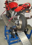 Bike Inertia and brake Dynamometer, homemade