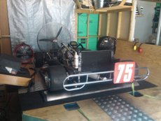 Home built go-kart dyno