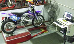 Inertia Dyno for Motorbikes, Home Made Dynamometer