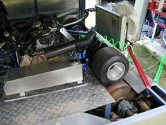 Trailer dyno for Go-Kart, homebuilt